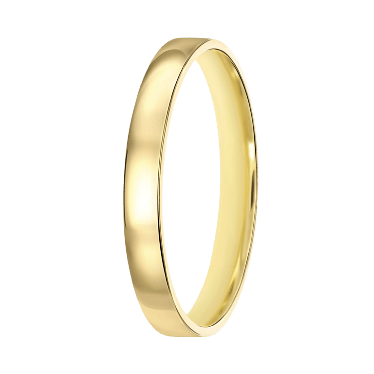 Trauring für Damen, 375 Gelbgold, 3 mm, Alena TW 302