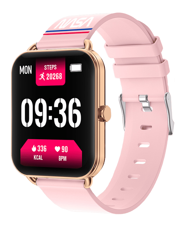 Nasa Smartwatch Digitaal Dames Horloge Rosekleurig BNA30039-005