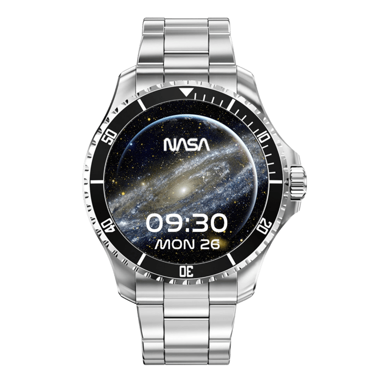 Nasa Smartwatch Digitaal Horloge Zilverkleurig BNA30073-001