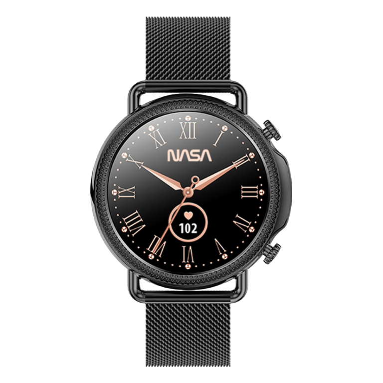 Nasa Smartwatch Digitaal Dames Horloge Zwart BNA30109-003