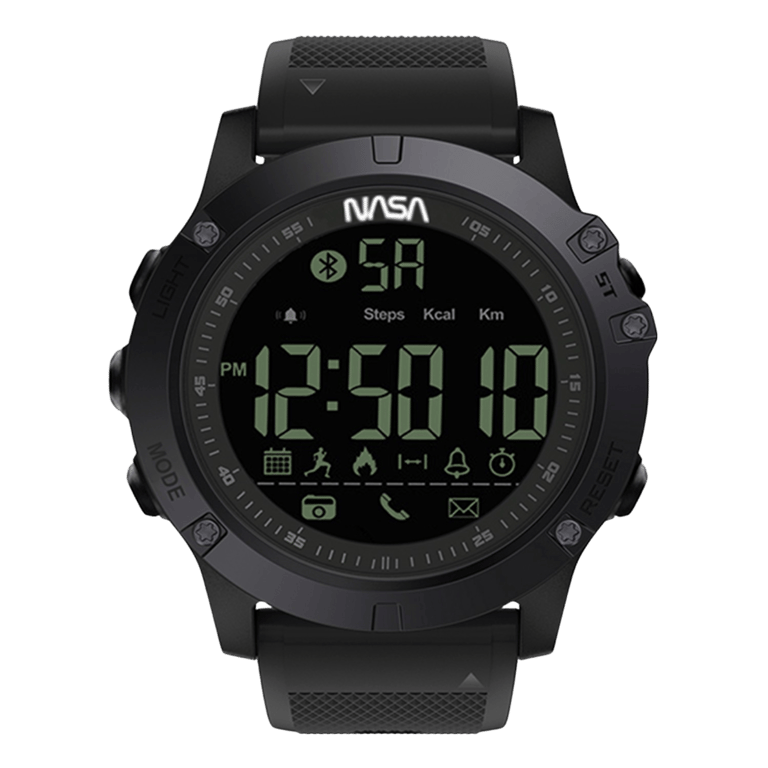 Nasa Smartwatch Digitaal Horloge Zwart BNA30129-001