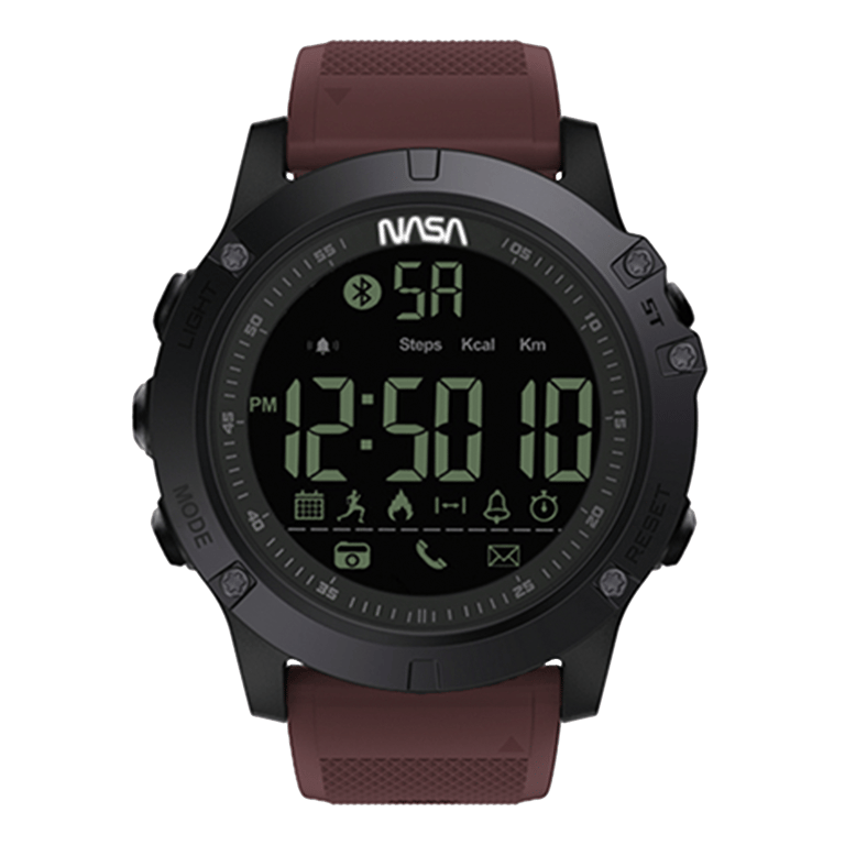 Nasa Smartwatch Digitaal Horloge Bruin BNA30129-002