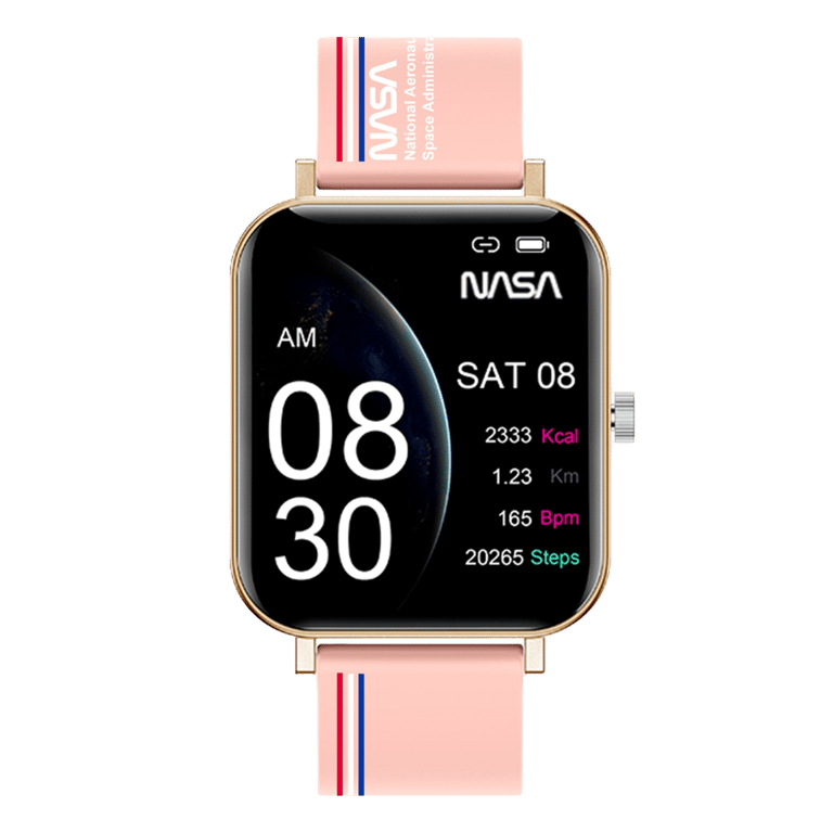 Nasa Smartwatch Digitaal Dames Horloge Rosekleurig BNA30179-003