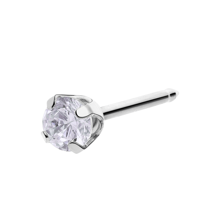 Studex stainless steel schietoorbel zirkonia 3mm 111