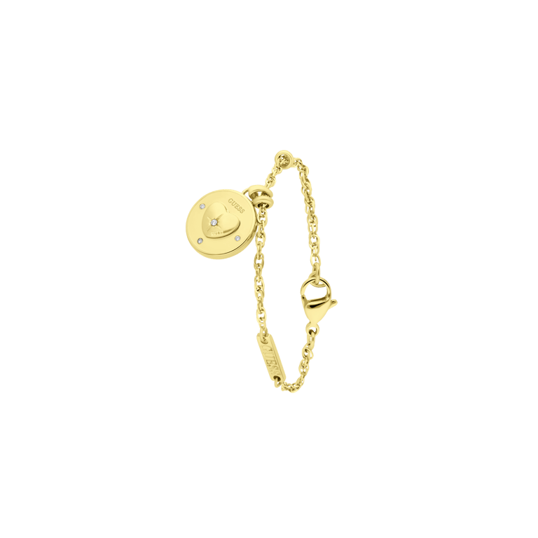 Guess vergoldetes Edelstahlarmband TALISMANIA