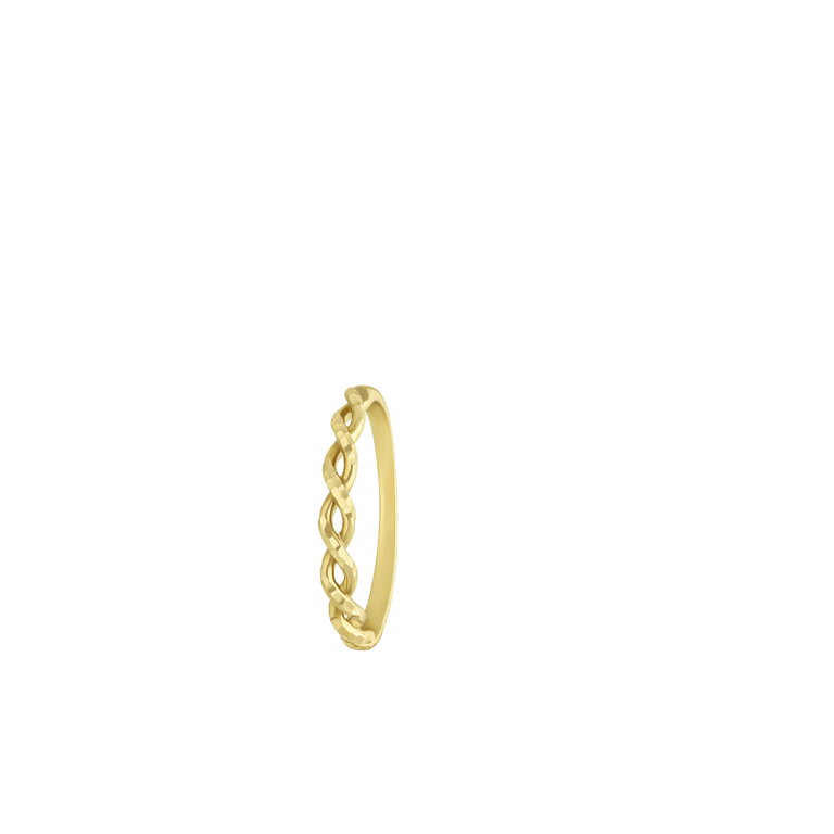 9 karaat dames ring twist