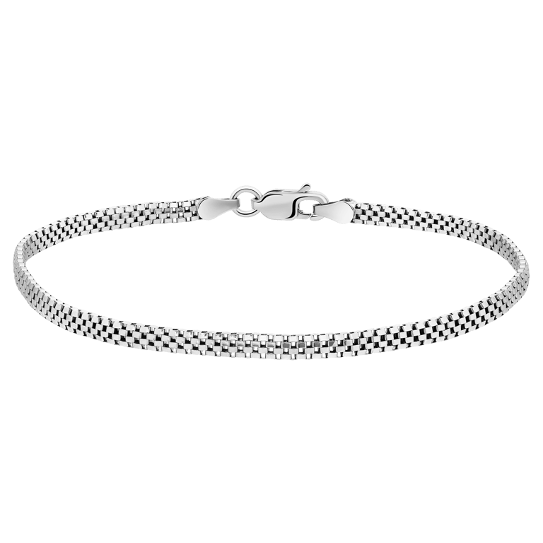 Gerecycleerd zilveren armband fantasie