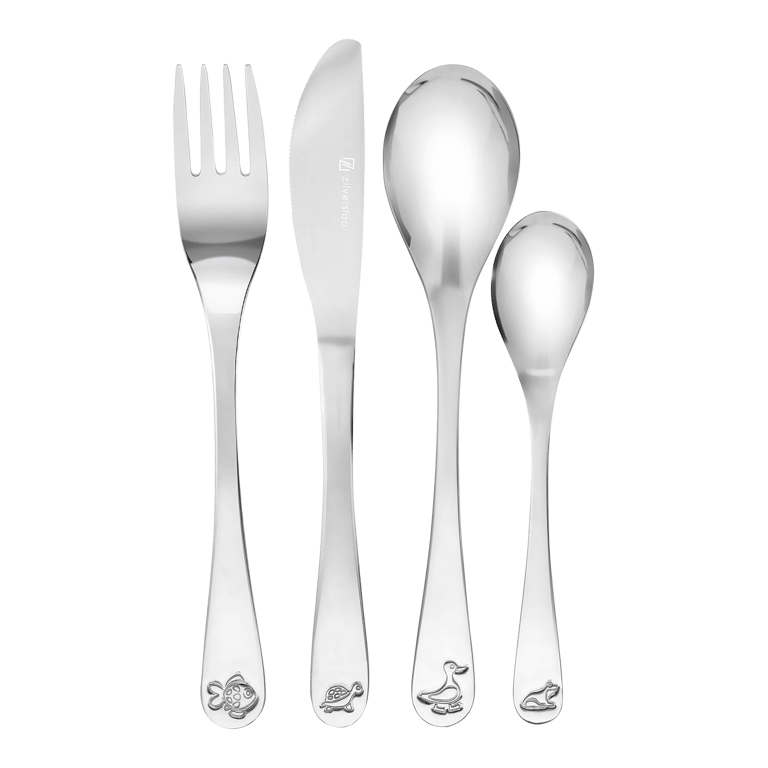 Kinderbesteck-Set Teichtiere