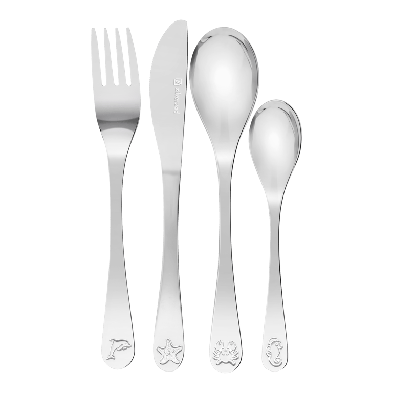 Kinderbesteck-Set Meerestiere