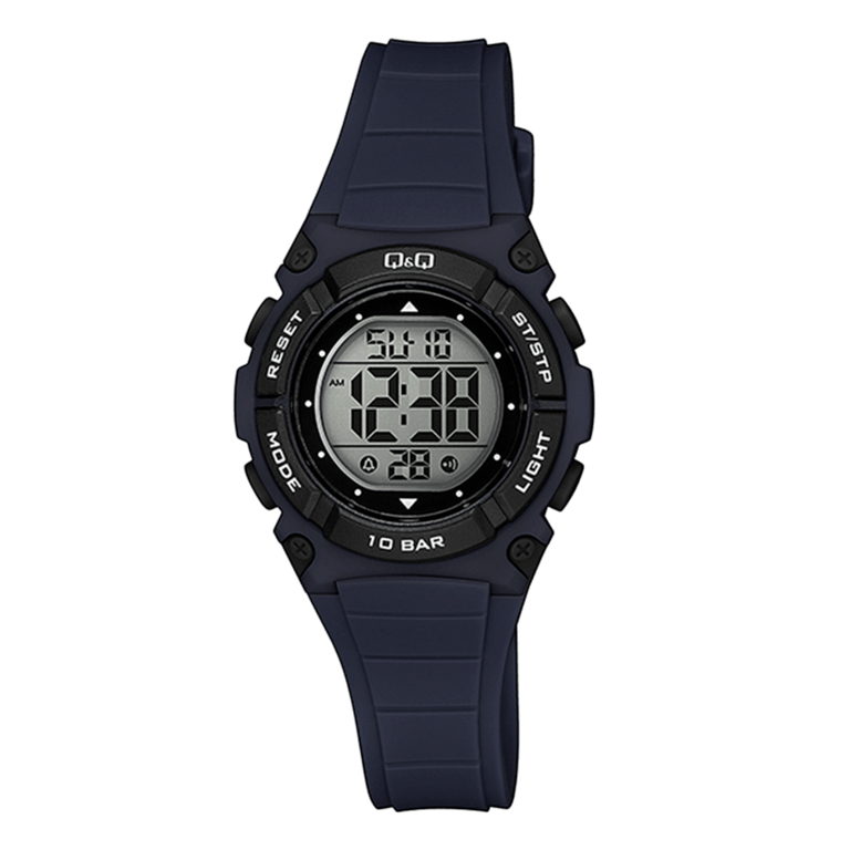 Q&Q digitaal kinder horloge Zwart