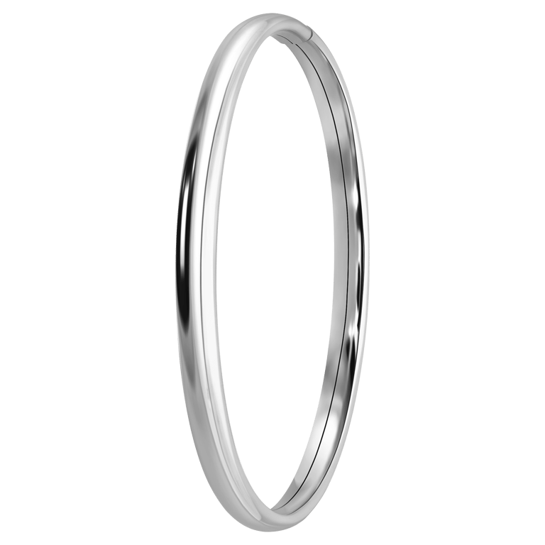 Zilveren bangle 5mm