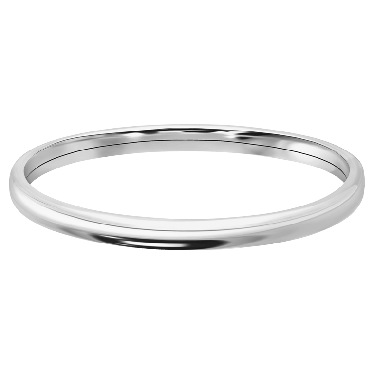 Zilveren bangle 5mm