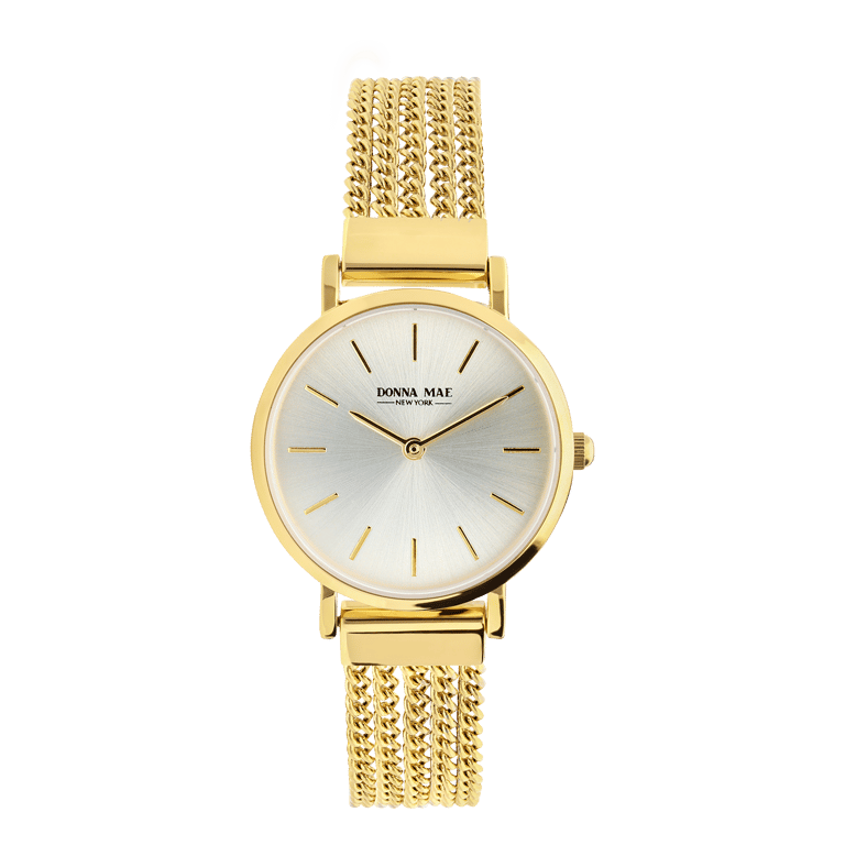 Donna Mae Dames Horloge Goudkleurig