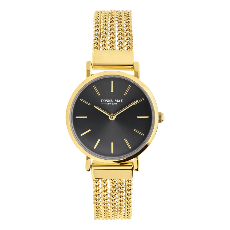 Donna Mae Armbanduhr, goldfarben