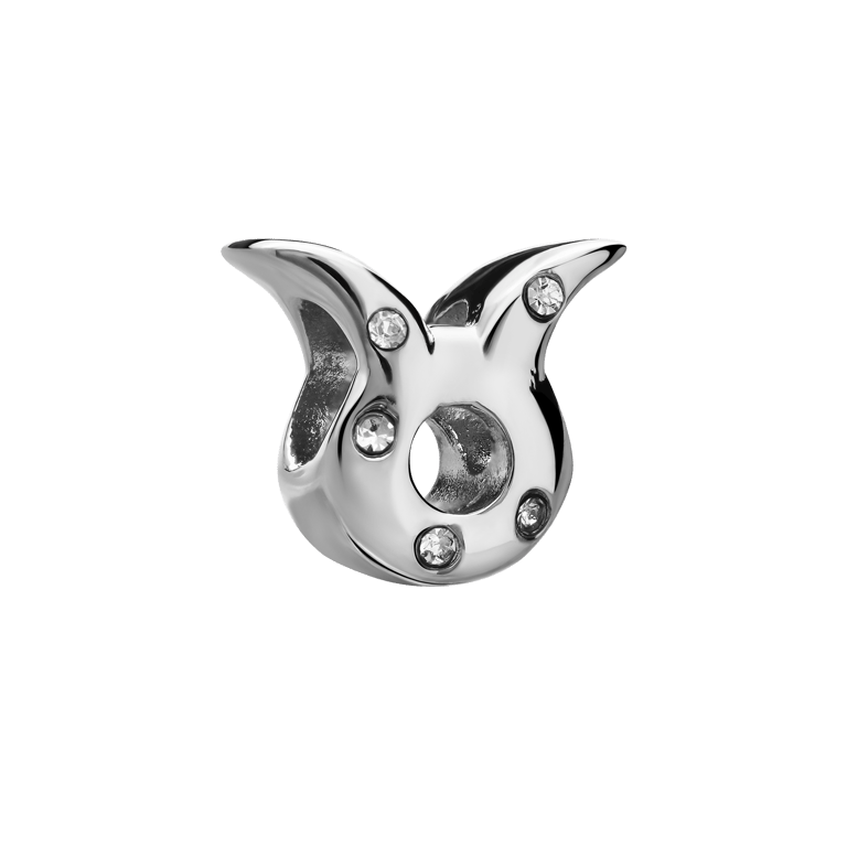 Bettelarmband-Anhänger aus Edelstahl, Sternzeichen Stier