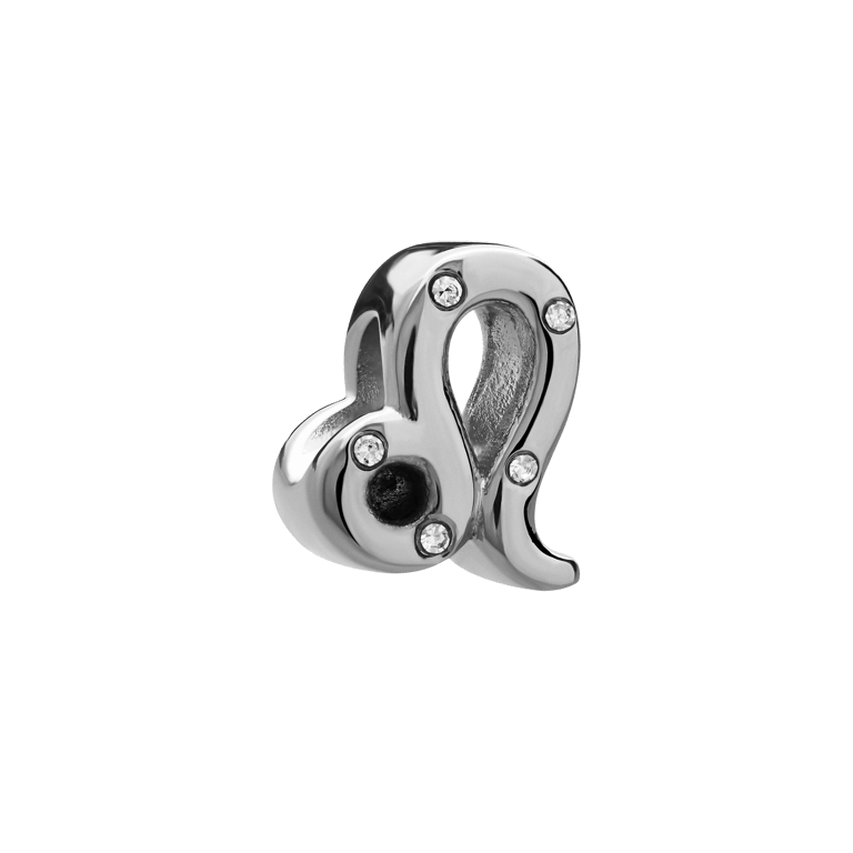 Bettelarmband-Anhänger aus Edelstahl, Sternzeichen Löwe