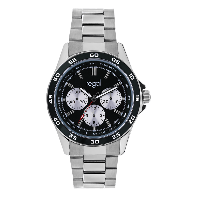 Regal Herren-Armbanduhr mit Legierungsarmband