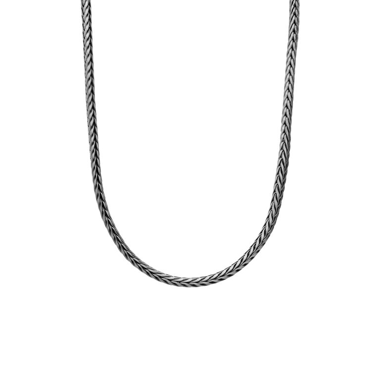 Stainless steel schakelketting voor heren