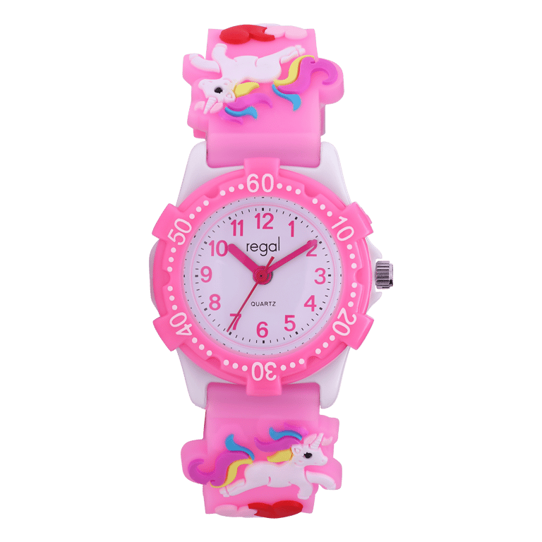 Regal kinder horloge met siliconen band