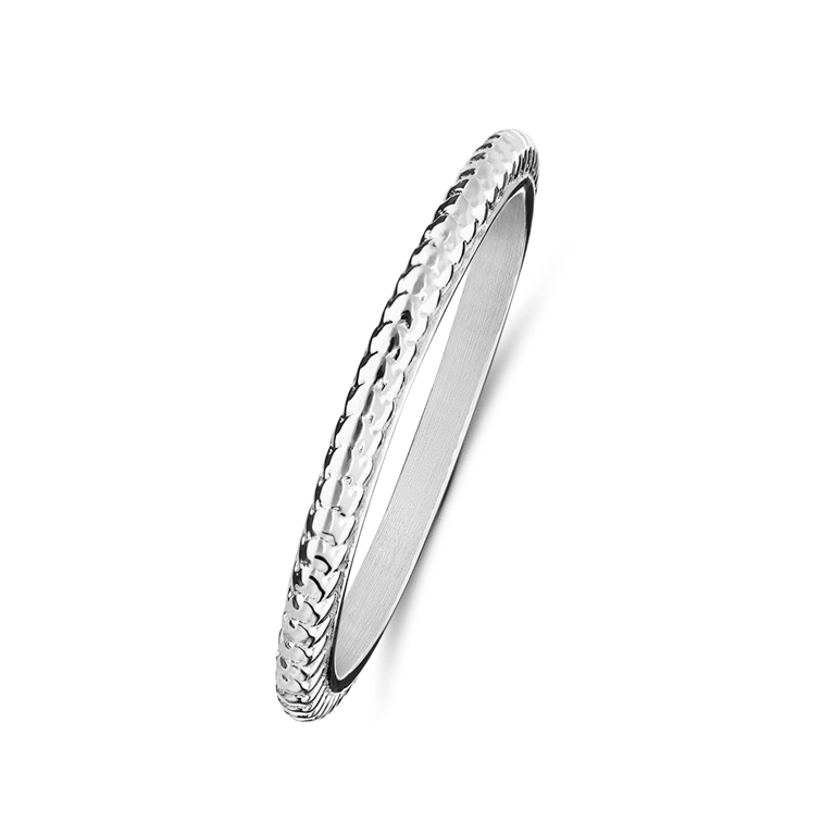 Ring aus Edelstahl, Kugeln