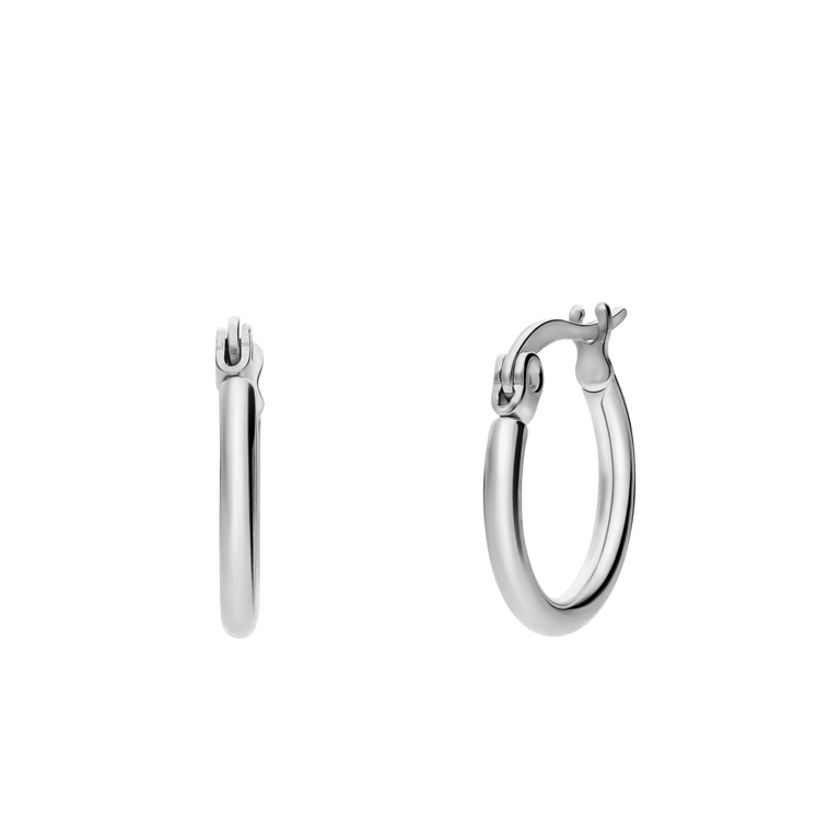 Stainless steel oorringen 15mm voor dames