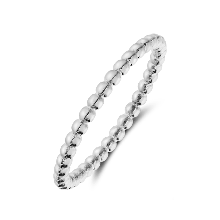 Edelstahlring mit Kugeln, 1,5mm