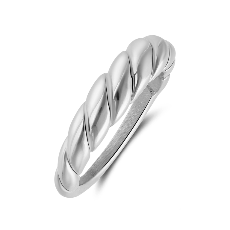 Stainless steel ring draai 5,5mm