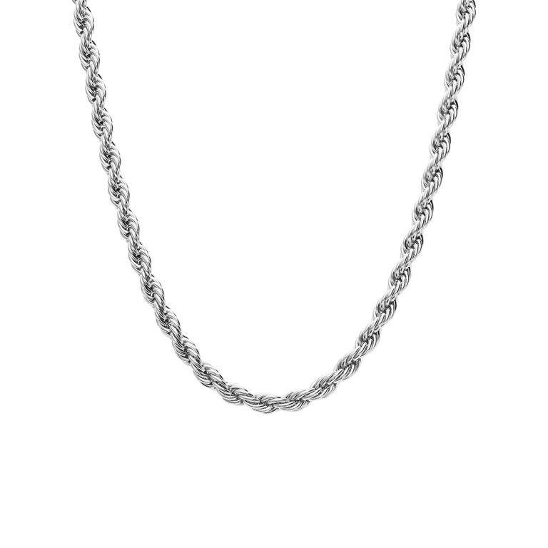 Stainless steel schakelketting 5mm voor dames