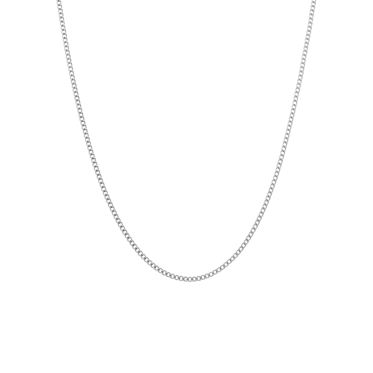 Stainless steel schakelketting 2mm voor dames
