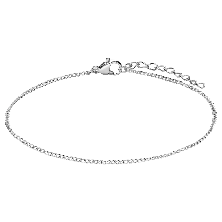 Stalen armband gourmet 1mm