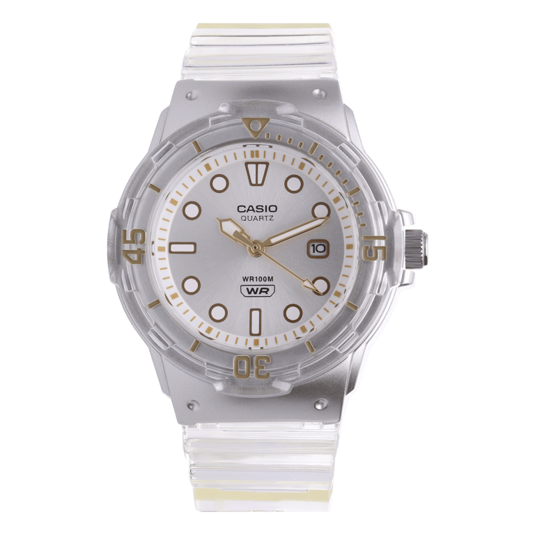 Casio dameshorloge silicone wit LRW-200HS-7EVEF