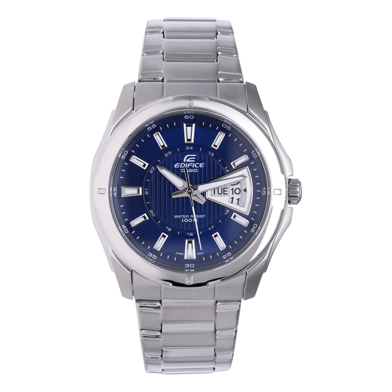 Edifice Uhr mit Armband aus Edelstahl EF-129D-2AVEF