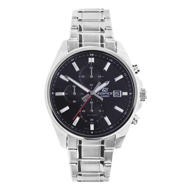 Edifice Uhr mit Armband aus Edelstahl, EFV-610D-1AVUEF