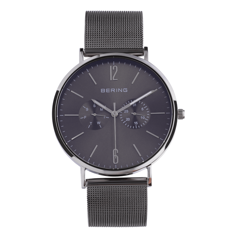 Bering horloge met mesh band gun 14240-308