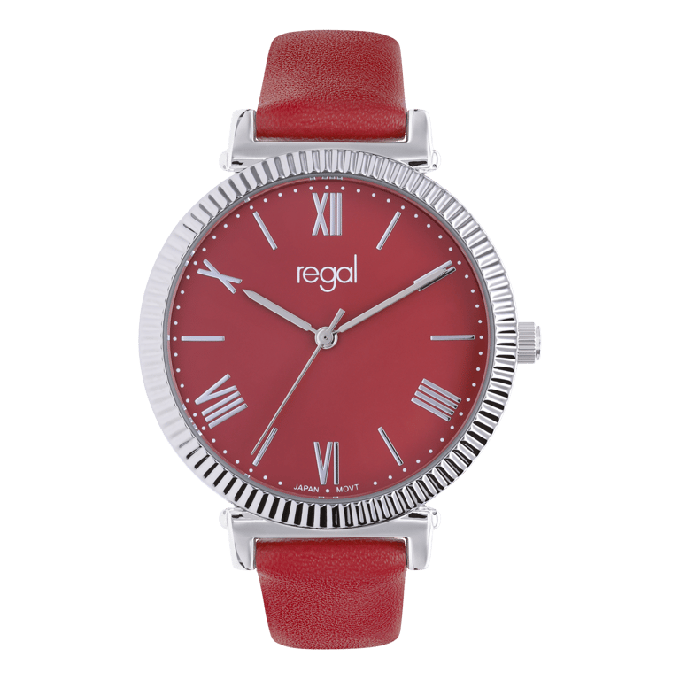 Regal horloge pantone kleur red dahlia