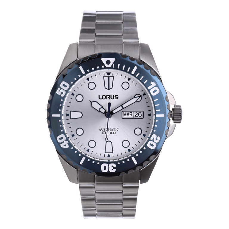 Lorus herenhorloge sport wijzerplaat wit RL477BX9