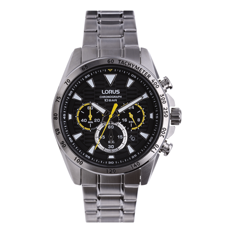 Lorus herenhorloge chronograph staal RT351KX9