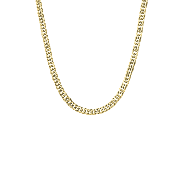 Guess stainless steel goldplated herenschakelketting
