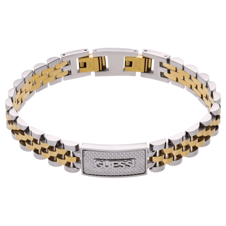 Guess heren stainless steel armband bicolor EMPIRE