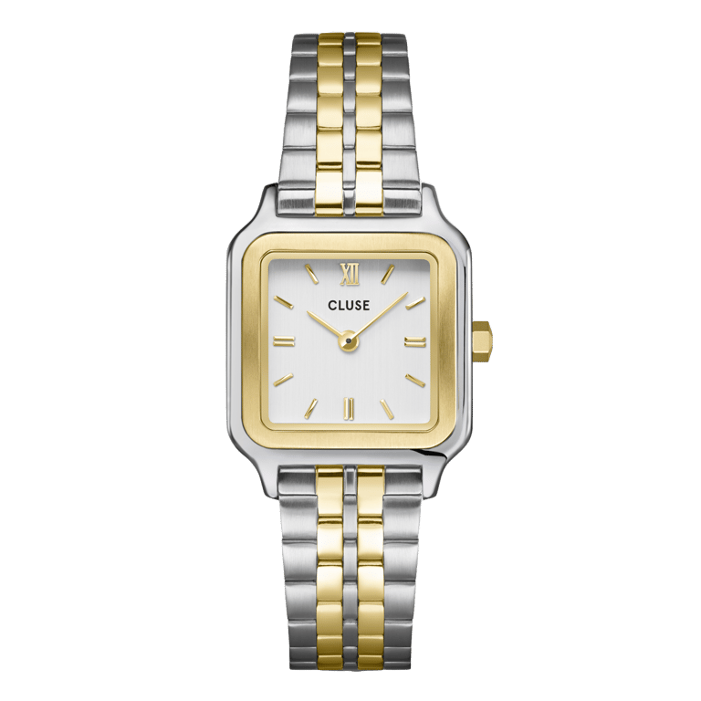 CLUSE - Gracieuse Petite horloge bicolor stainless steel