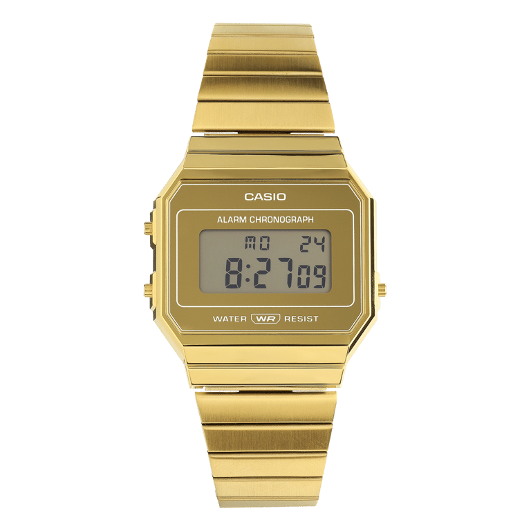 Casio Vintage, ikonisches Design, goldfarben, A700WEVG-9AEF