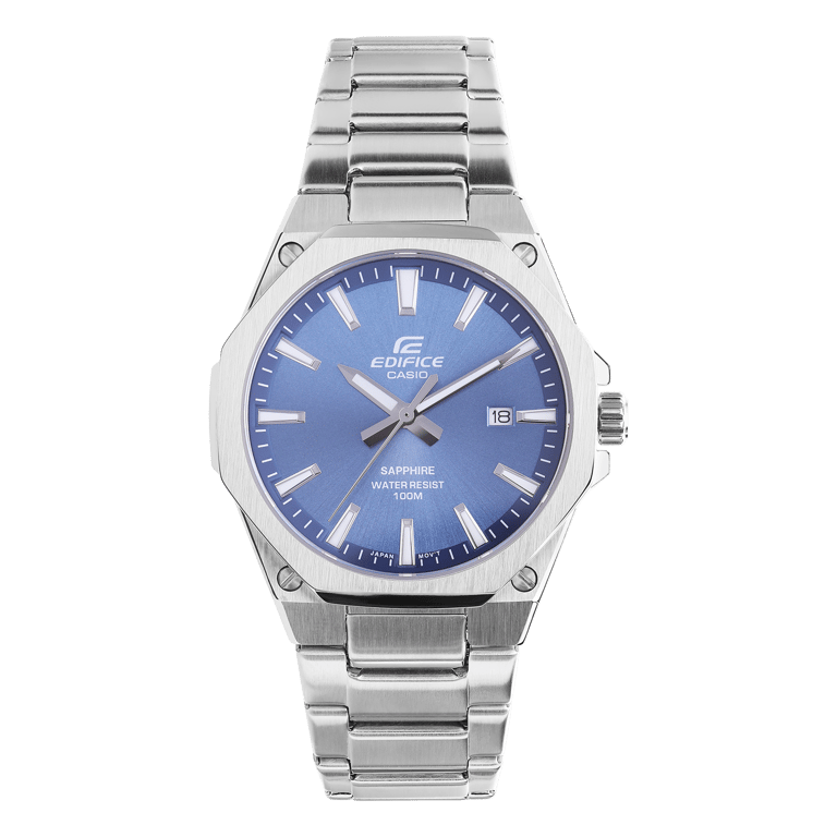 Edifice Uhr aus Stahl mit blau EFR-S108D-2AVUEF