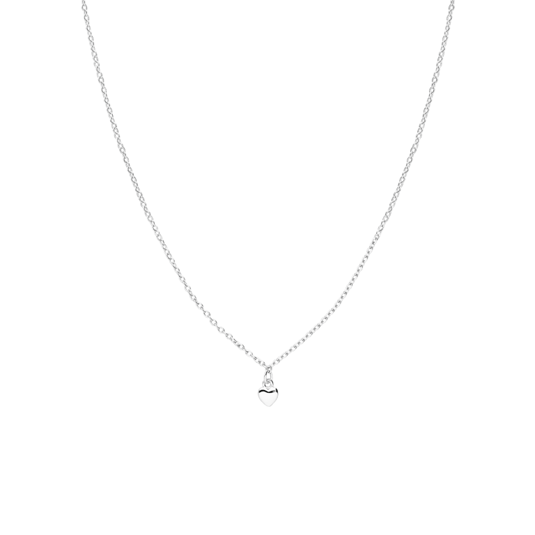 Halskette aus 925er Silber, Herz