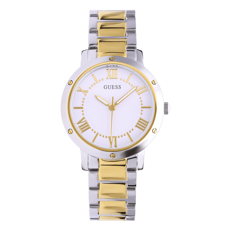 Guess stalen dameshorloge bicolor DAWN GW0404L2