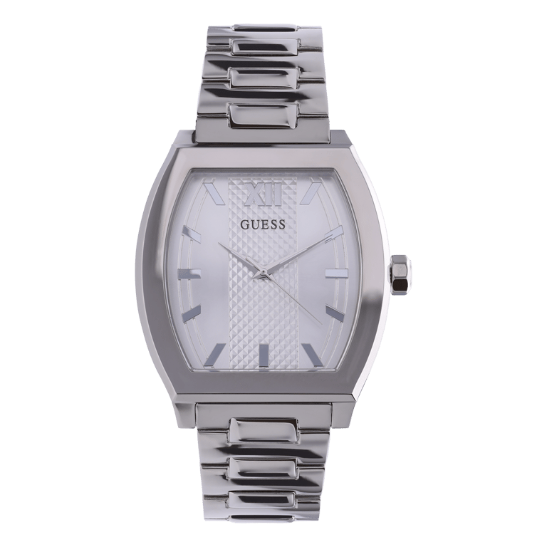 Guess stalen herenhorloge PUNTUAL GW0705G1