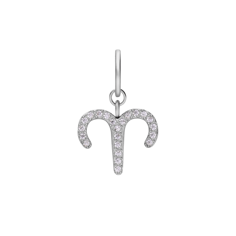 Charm aus Edelstahl, Widder