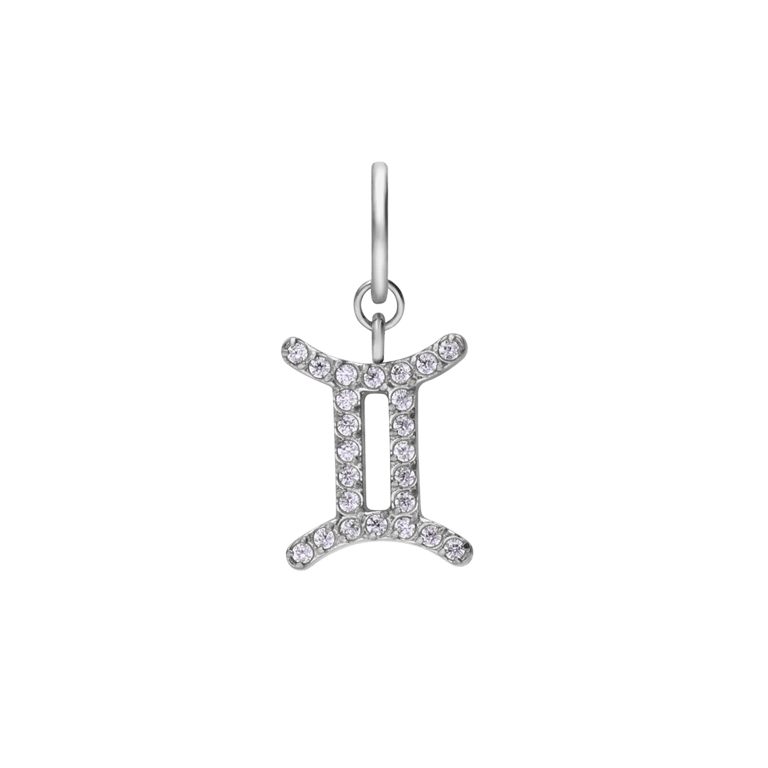Charm aus Edelstahl, Zwilling