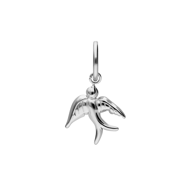 Charm aus Edelstahl, Schwalbe
