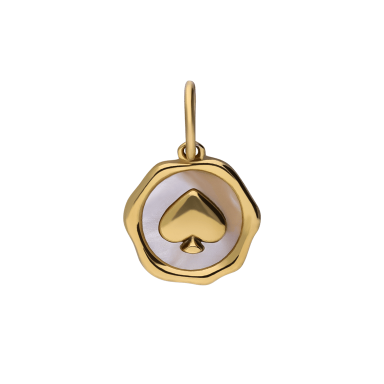 Stalen goldplated hanger schoppen voor dames