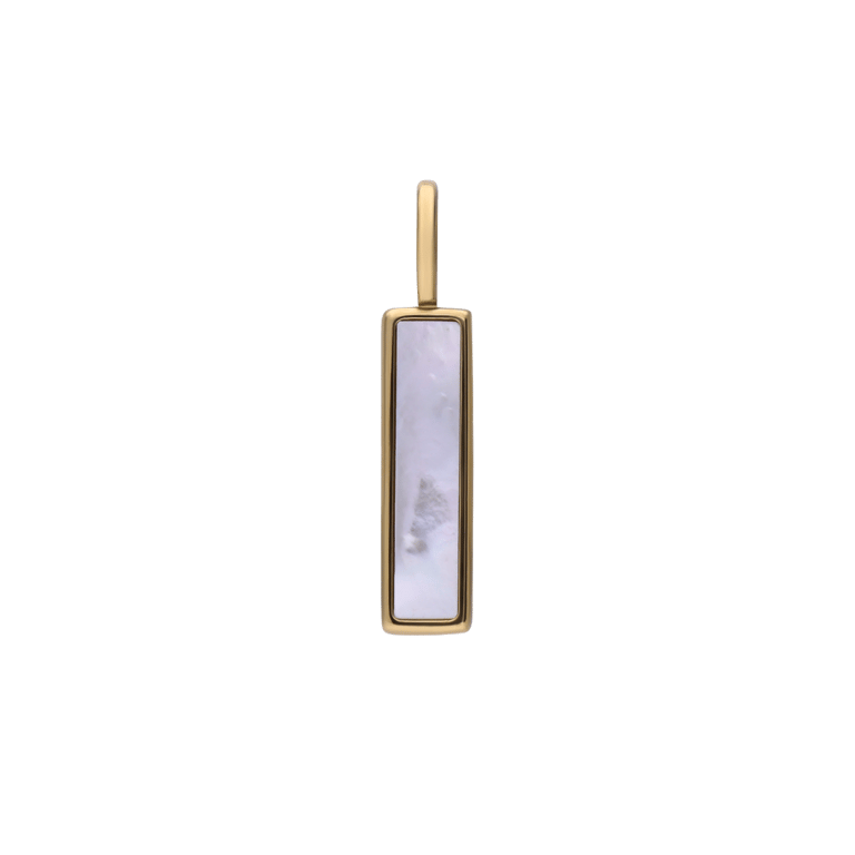 Stalen goldplated hanger voor dames